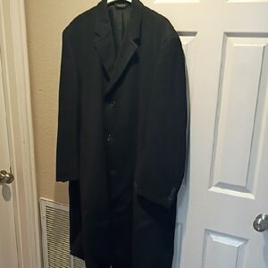 Jos. A. Bank Classic Black Trench Coat